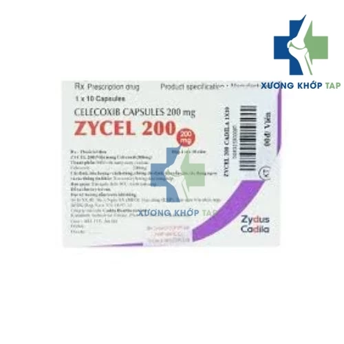 Zycel 200 - Thuốc điều trị triệu chứng viêm xương khớp